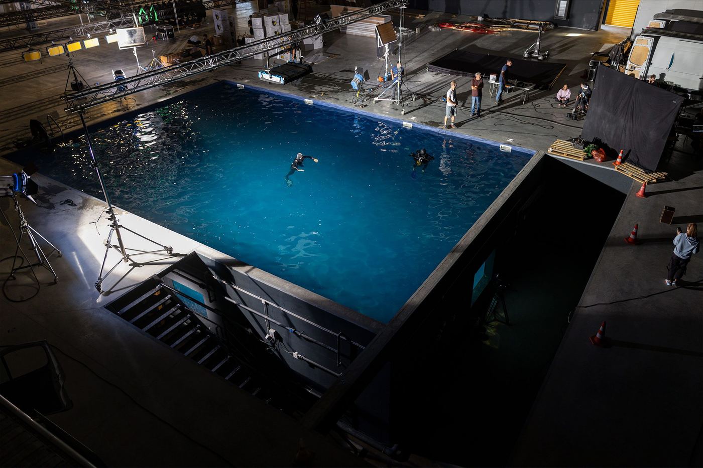 Soundstage A with Underwater Pool